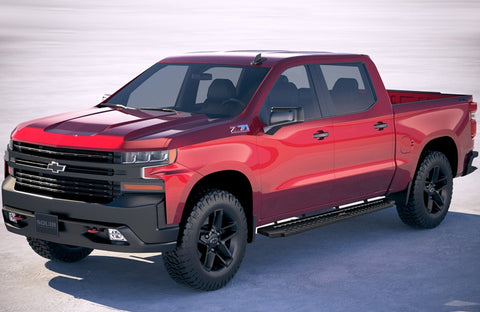 2019-2023 Silverado 1500 Crew Cab; 2020-2023 2500/3500 Crew Cab