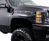 2007-2013 SILVERADO LONG BED: Truck-Lined Pocket Style FENDER FLARES