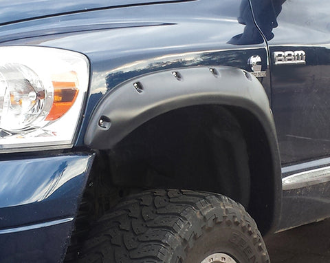 2002-2008 DODGE RAM: Truck-Lined Pocket Style FENDER FLARES