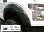 2015-2017 FORD F-150: Truck-Lined Pocket Style FENDER FLARES