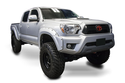 2012-2015 TACOMA S/B: Truck-Lined Pocket Style FENDER FLARES